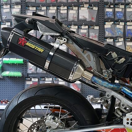 2.33 Inch Carbon Fiber Titanium Alloy Exhaust pipes For KTM 950 Adventure/S/R ,990 Adv/S - Image 2