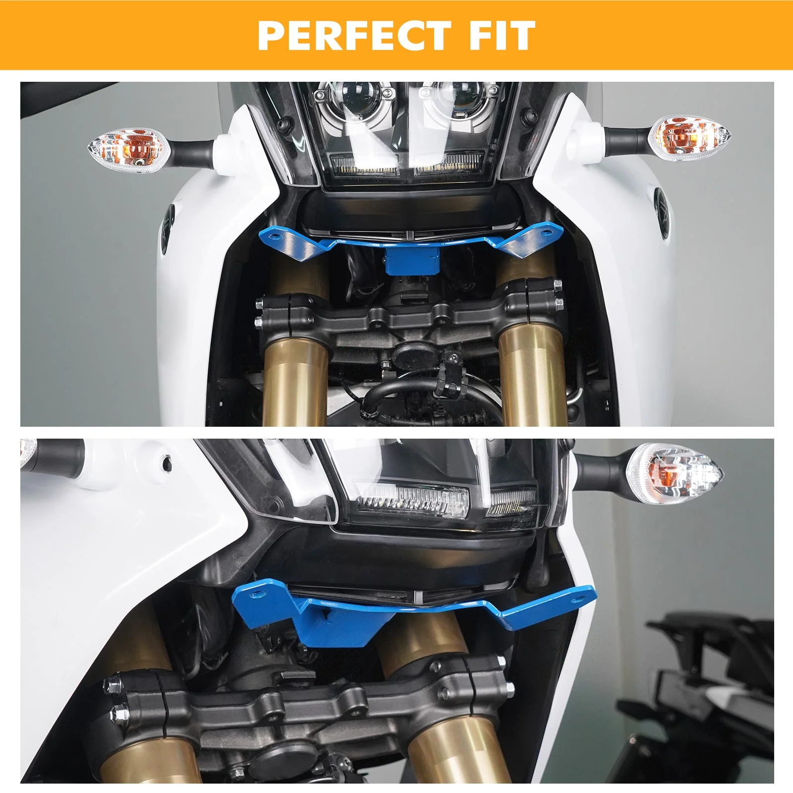 Auxiliary Light Fog Lamp Bracket For Yamaha Tenere 700 /XTZ700 19-23 - Image 2