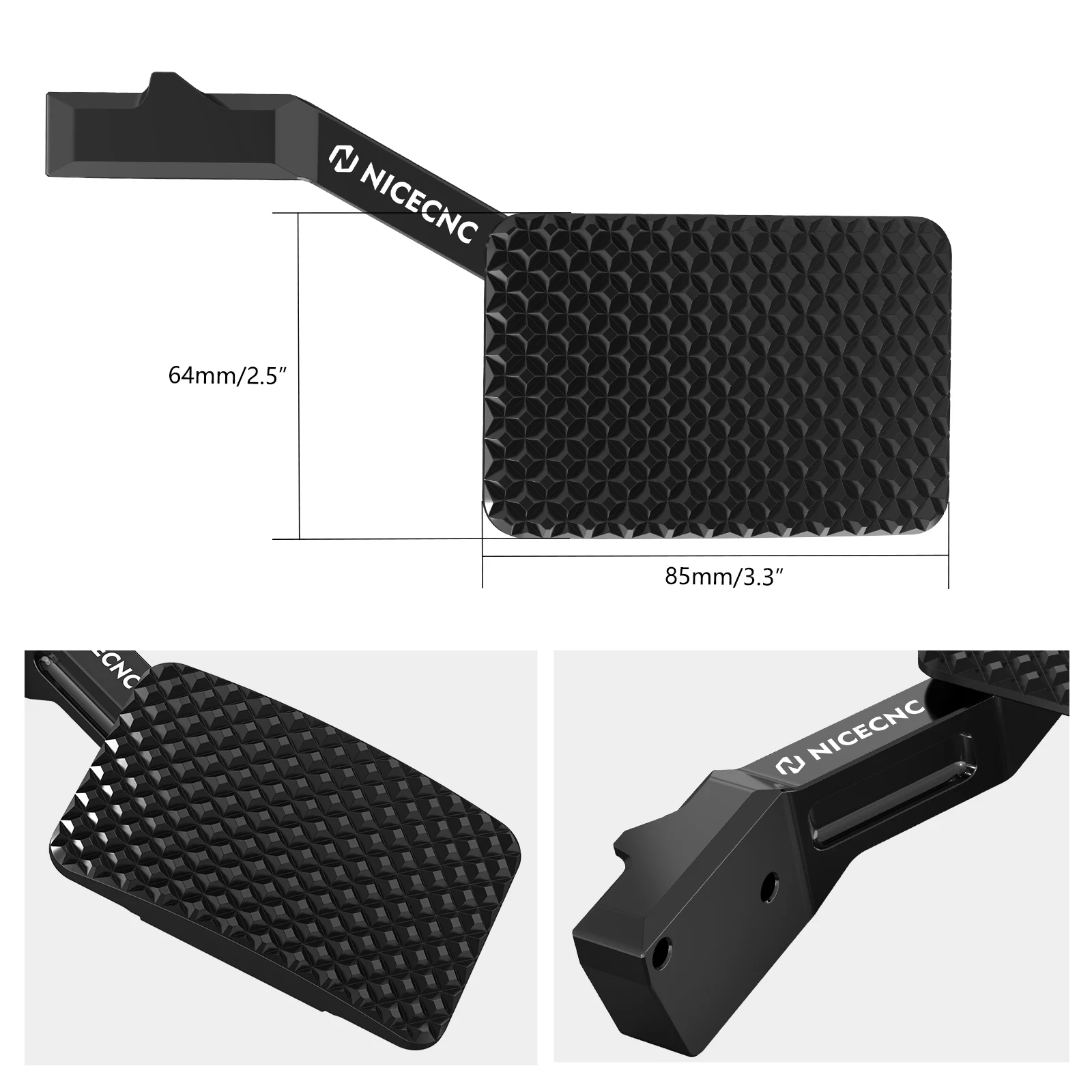 UTV Brake + Gas Pedal Extender Extension Kit For Can-Am X3 2017-2023 - Image 21