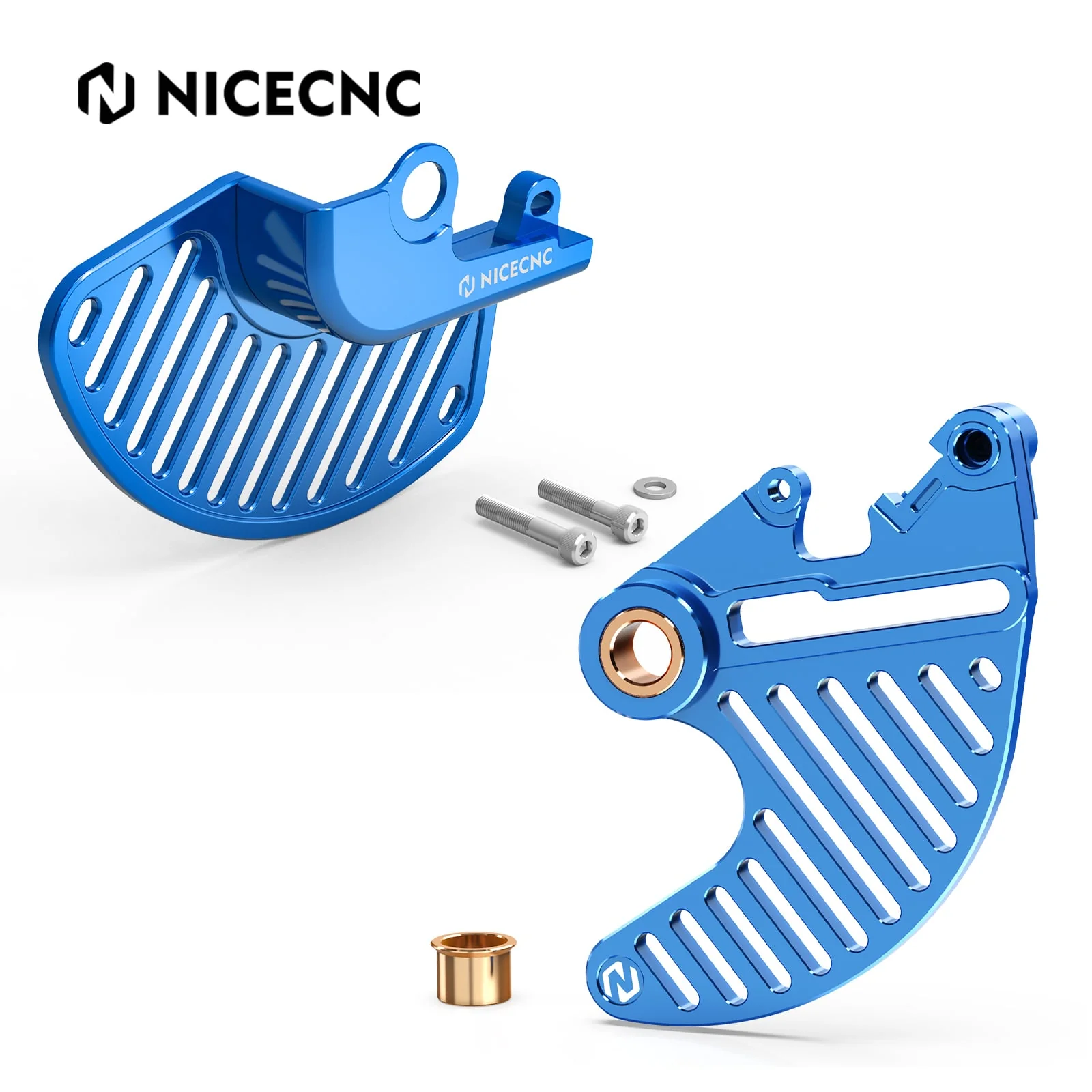 Front Rear Brake Disc Guard Kit For KTM 350 EXC-F 2016-2025 500 EXC-F 16-22, 24-25 - Image 15