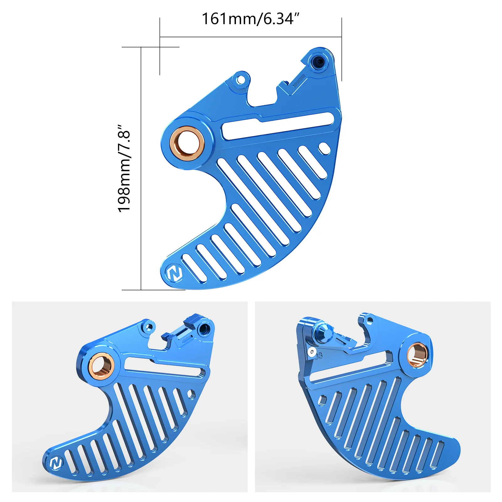 Front Rear Brake Disc Guard Kit For KTM 350 EXC-F 2016-2025 500 EXC-F 16-22, 24-25 - Image 20
