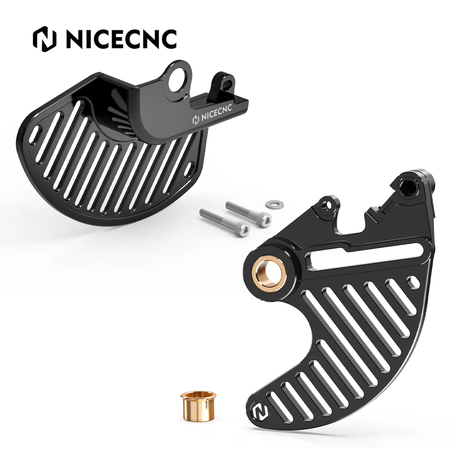 Front Rear Brake Disc Guard Kit For KTM 350 EXC-F 2016-2025 500 EXC-F 16-22, 24-25 - Image 25