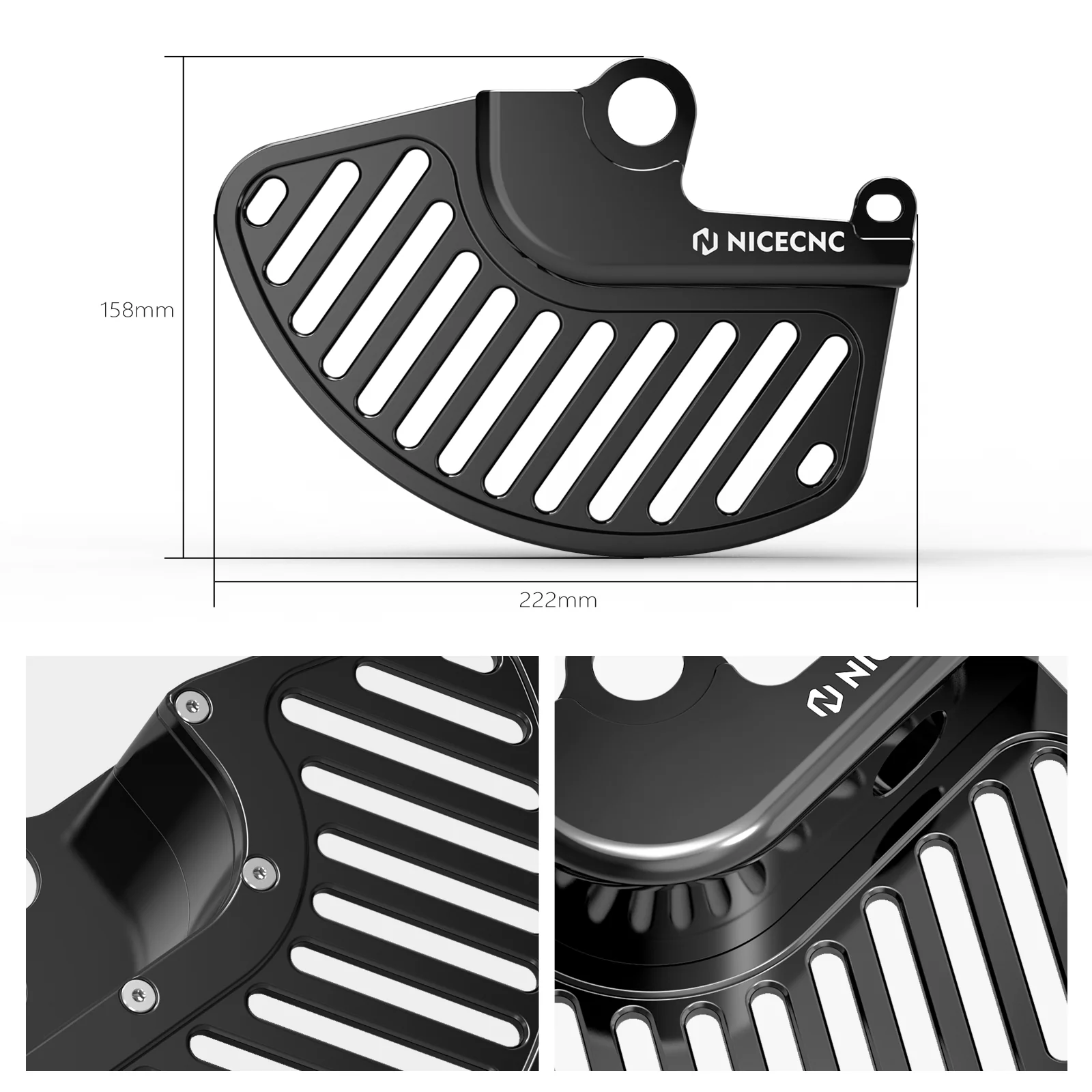 Front Rear Brake Disc Guard Kit For KTM 350 EXC-F 2016-2025 500 EXC-F 16-22, 24-25 - Image 27
