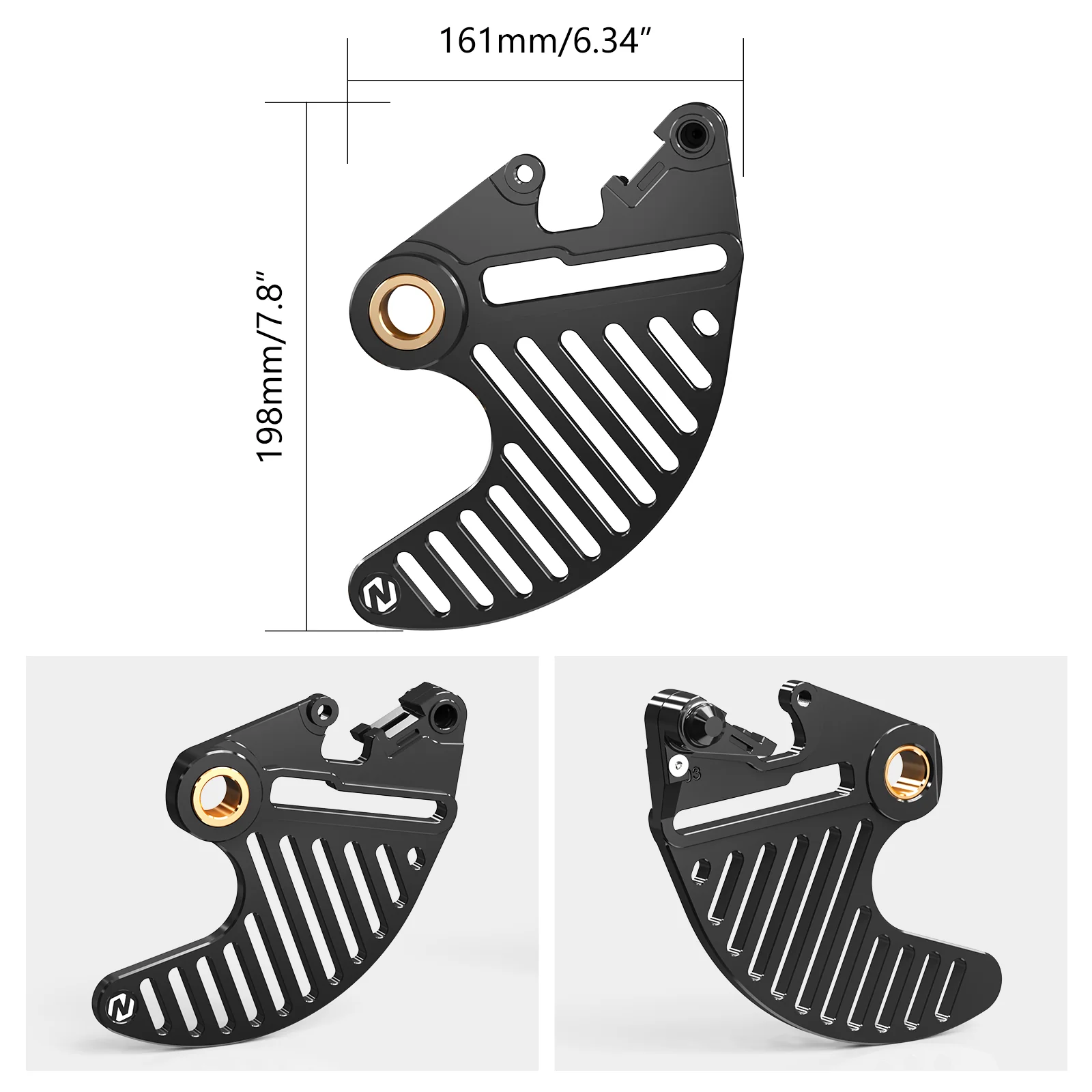 Front Rear Brake Disc Guard Kit For KTM 350 EXC-F 2016-2025 500 EXC-F 16-22, 24-25 - Image 30