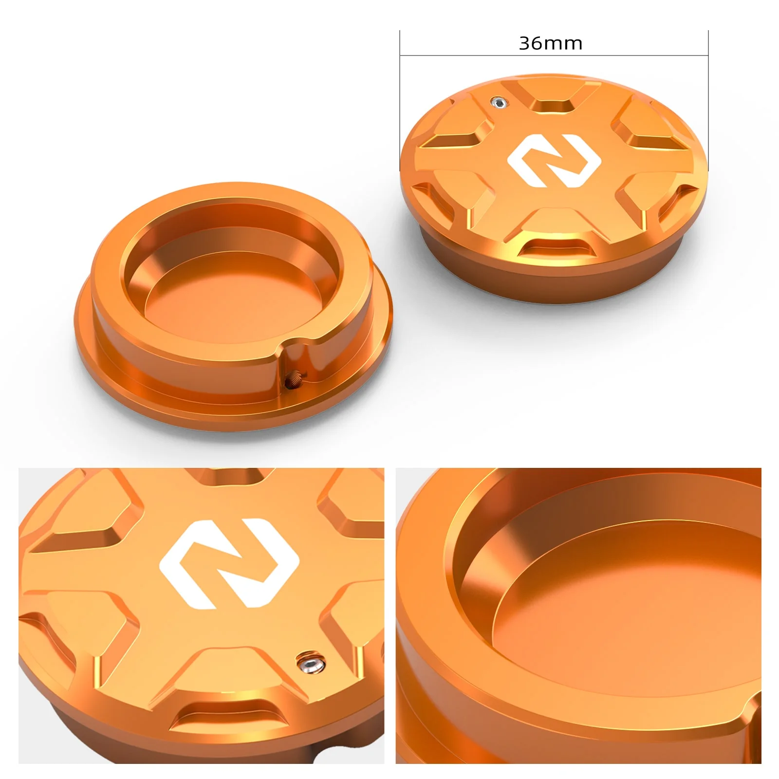 Swingarm Pivot Hole Plugs Covers For KTM 690 ENDURO SMC R 2008–2025 - Image 6