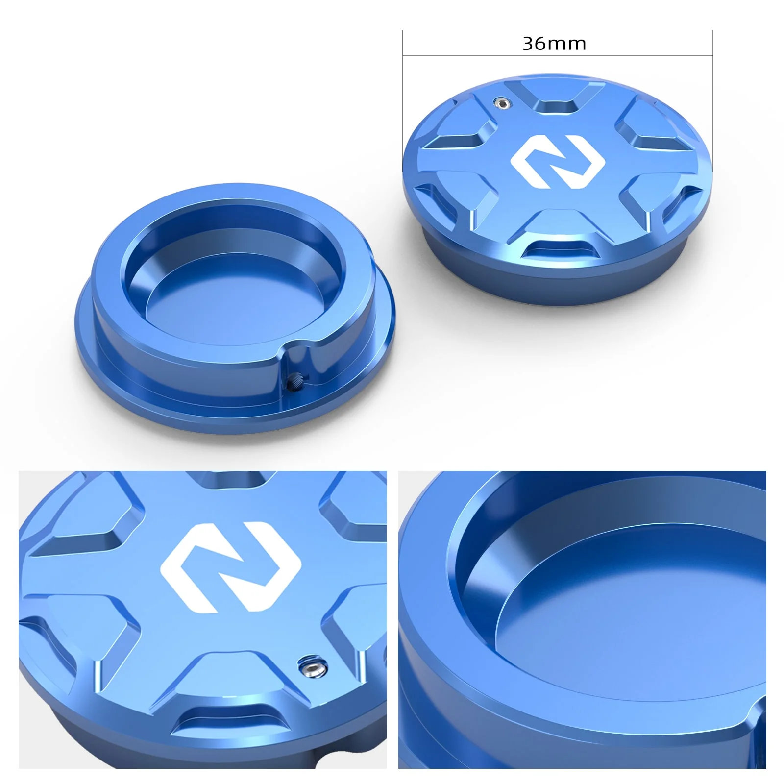 Swingarm Pivot Hole Plugs Covers For KTM 690 ENDURO SMC R 2008–2025 - Image 10