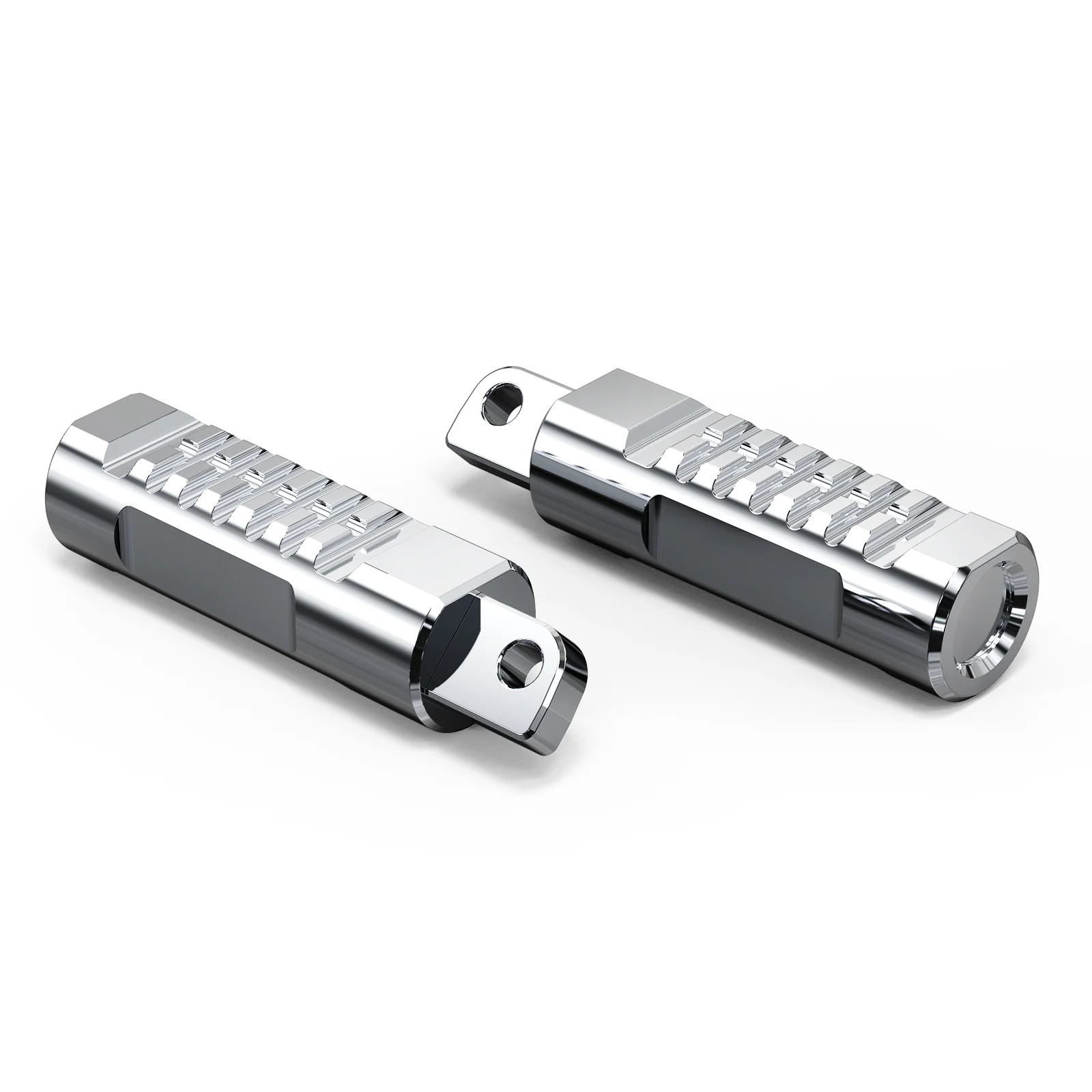 Chrome Front Rider Footpegs Footrest Kit For Harley Sportster 1200 883 XL Roadster - Image 5