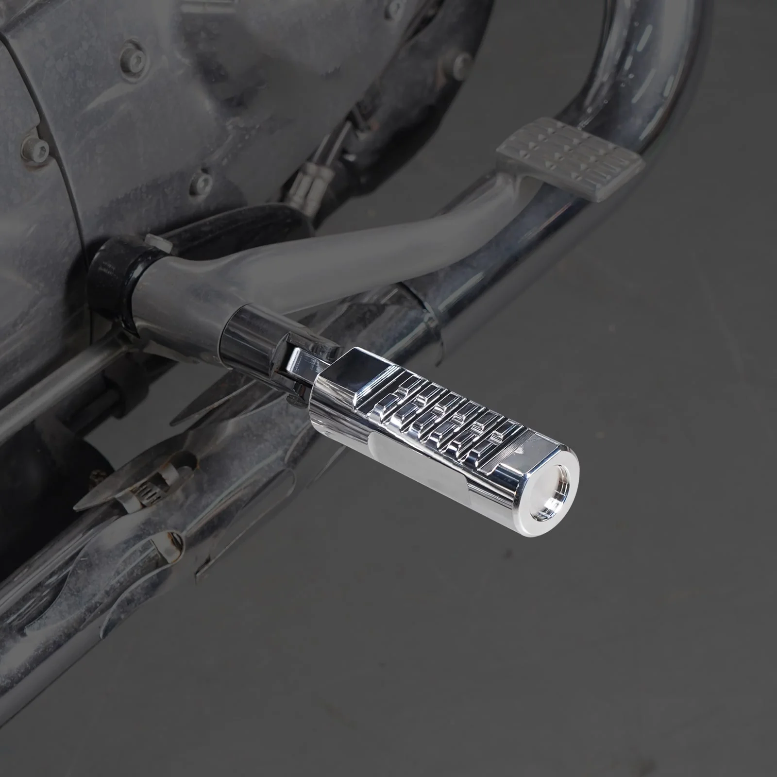 Chrome Front Rider Footpegs Footrest Kit For Harley Sportster 1200 883 XL Roadster - Image 6
