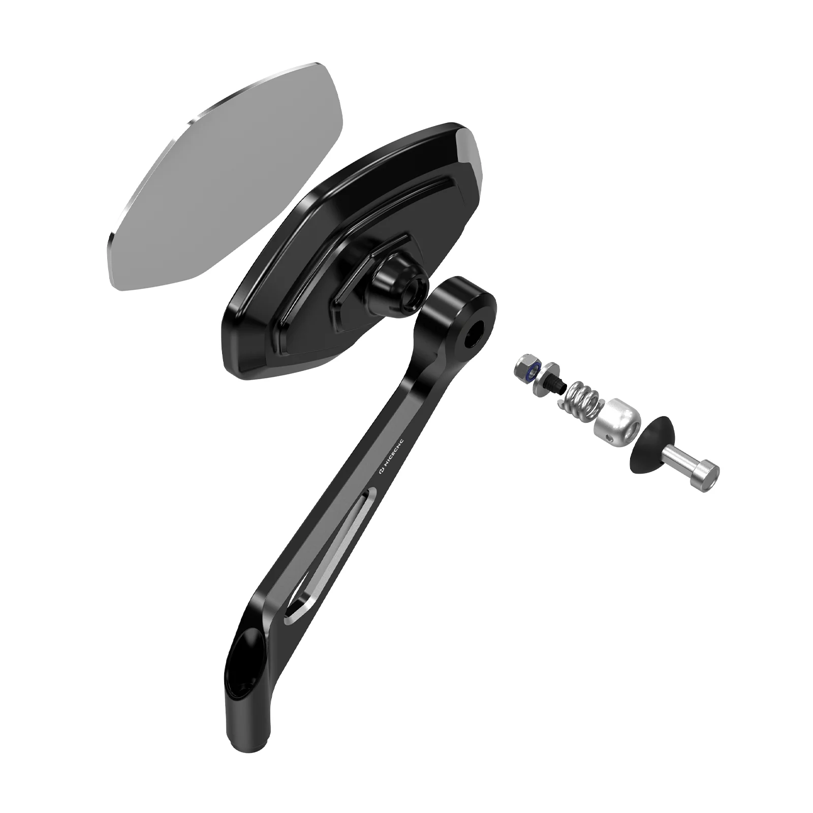 Convex Rear View Mirrors Kit For Harley Road King Tri Electra Street Glide Ultra Limited - Image 13