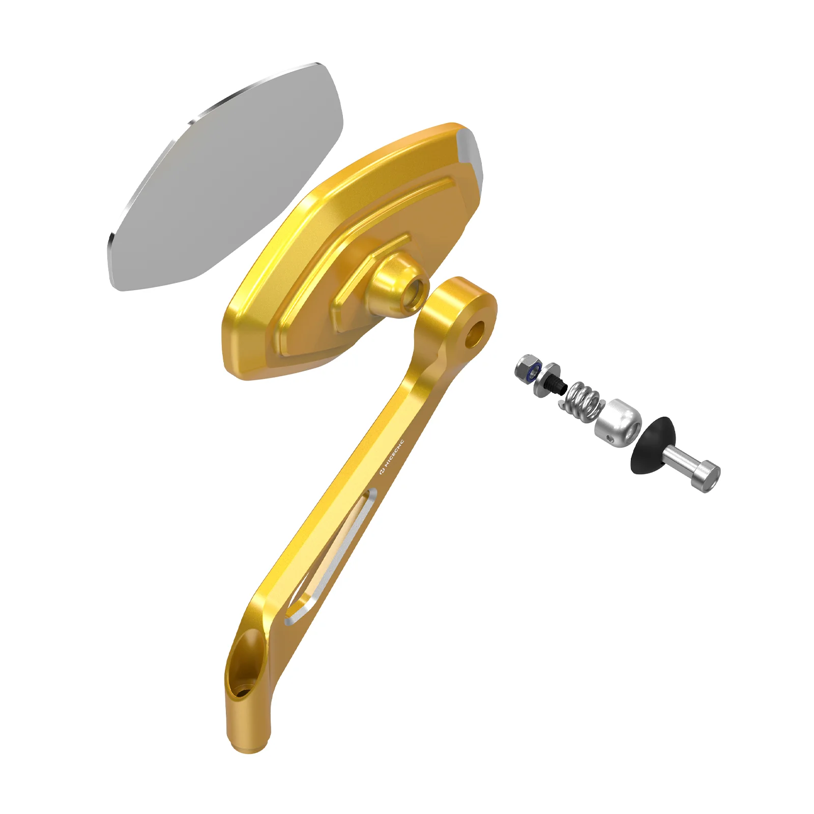 Convex Rear View Mirrors Kit For Harley Road King Tri Electra Street Glide Ultra Limited - Image 17