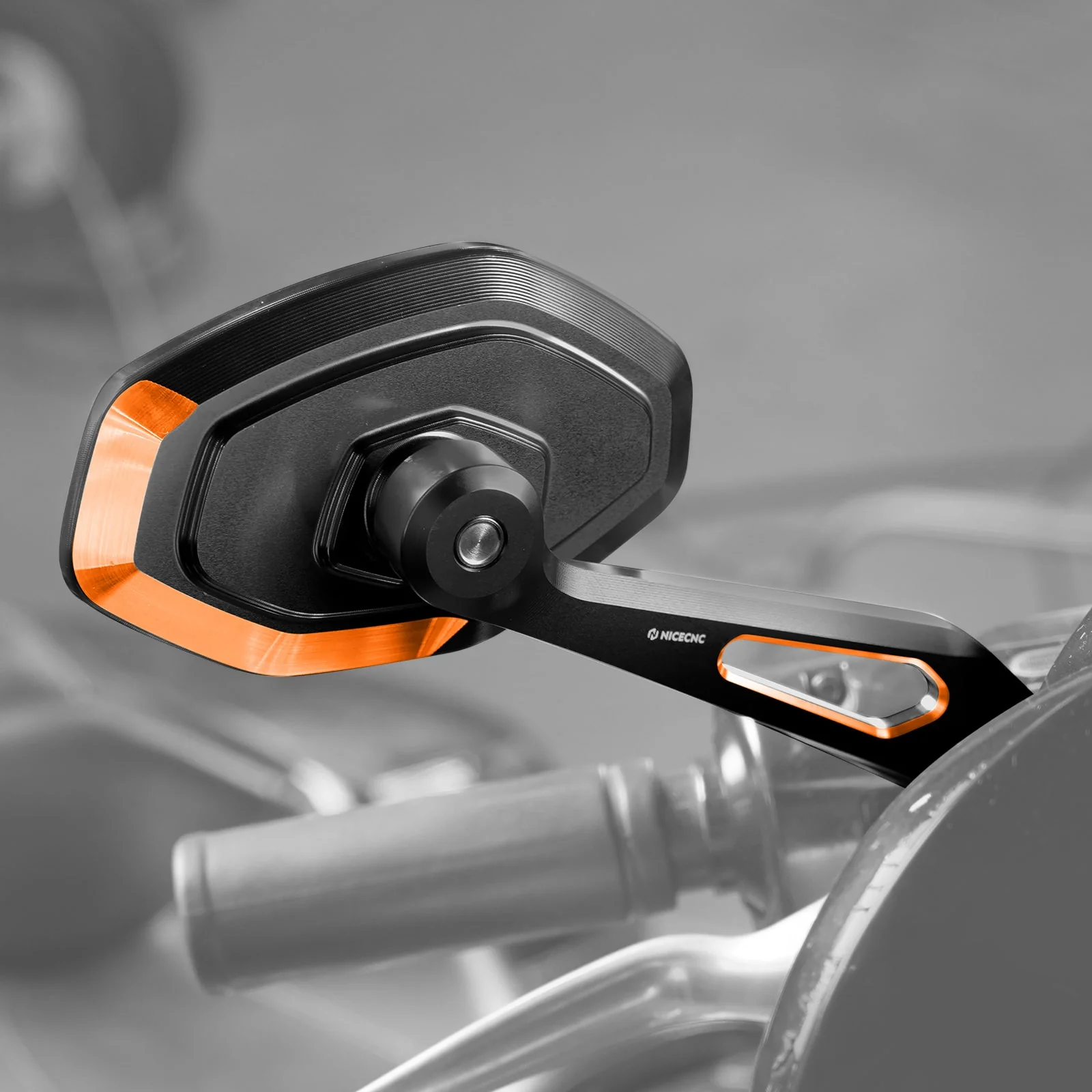 Convex Rear View Mirrors Kit For Harley Road King Tri Electra Street Glide Ultra Limited - Image 2