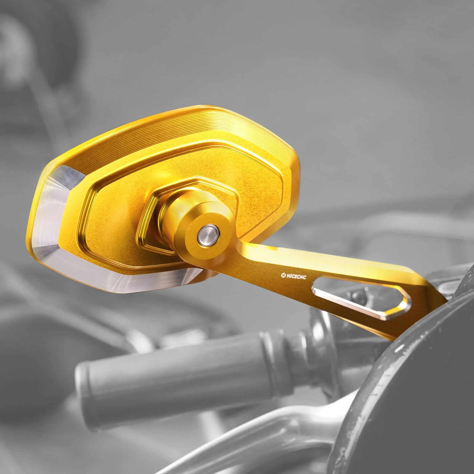 Convex Rear View Mirrors Kit For Harley Road King Tri Electra Street Glide Ultra Limited - Image 3