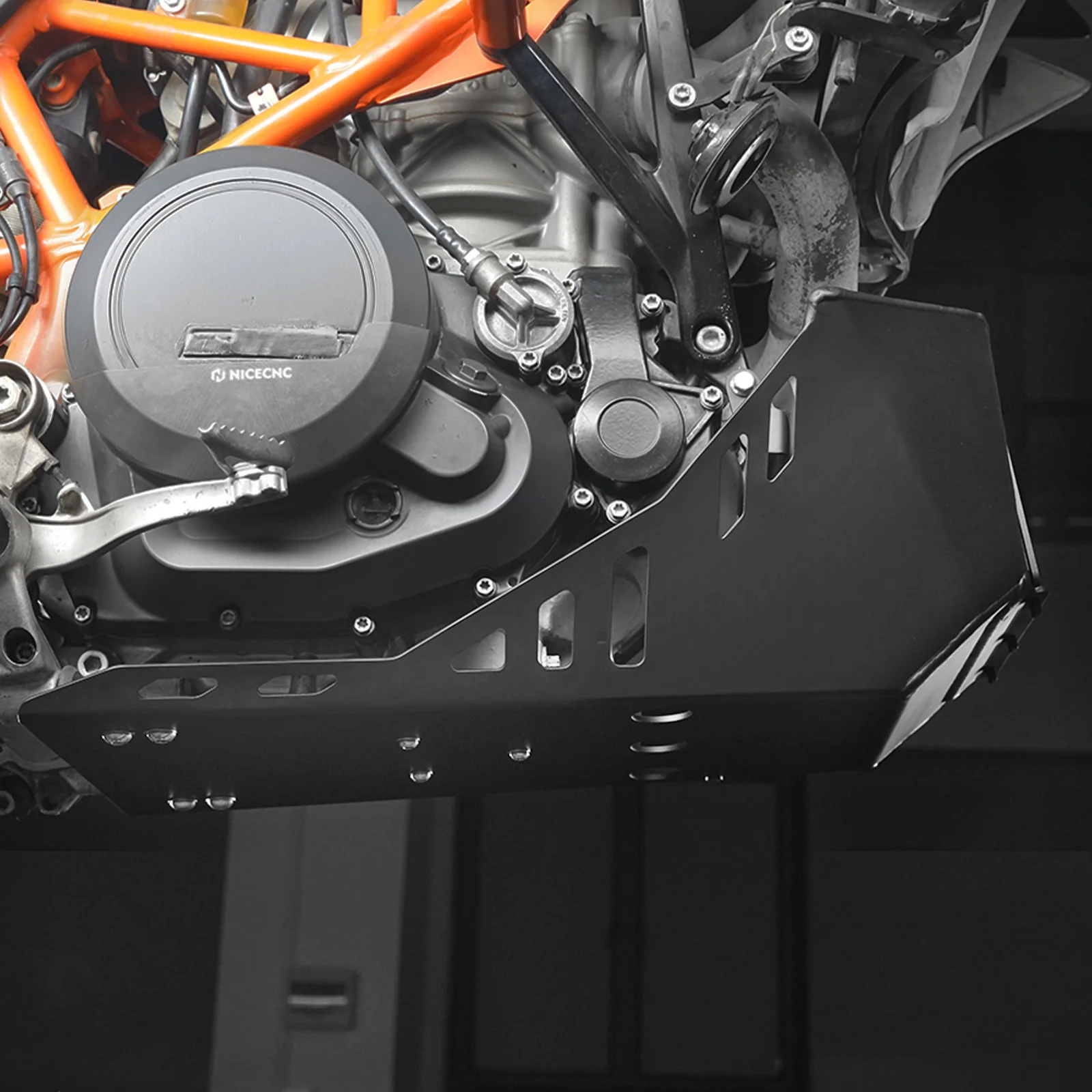Skid Plate Engine Guard w/Built-in Toolbox For KTM 690 Enduro SMC R 2008-2025 - Image 11