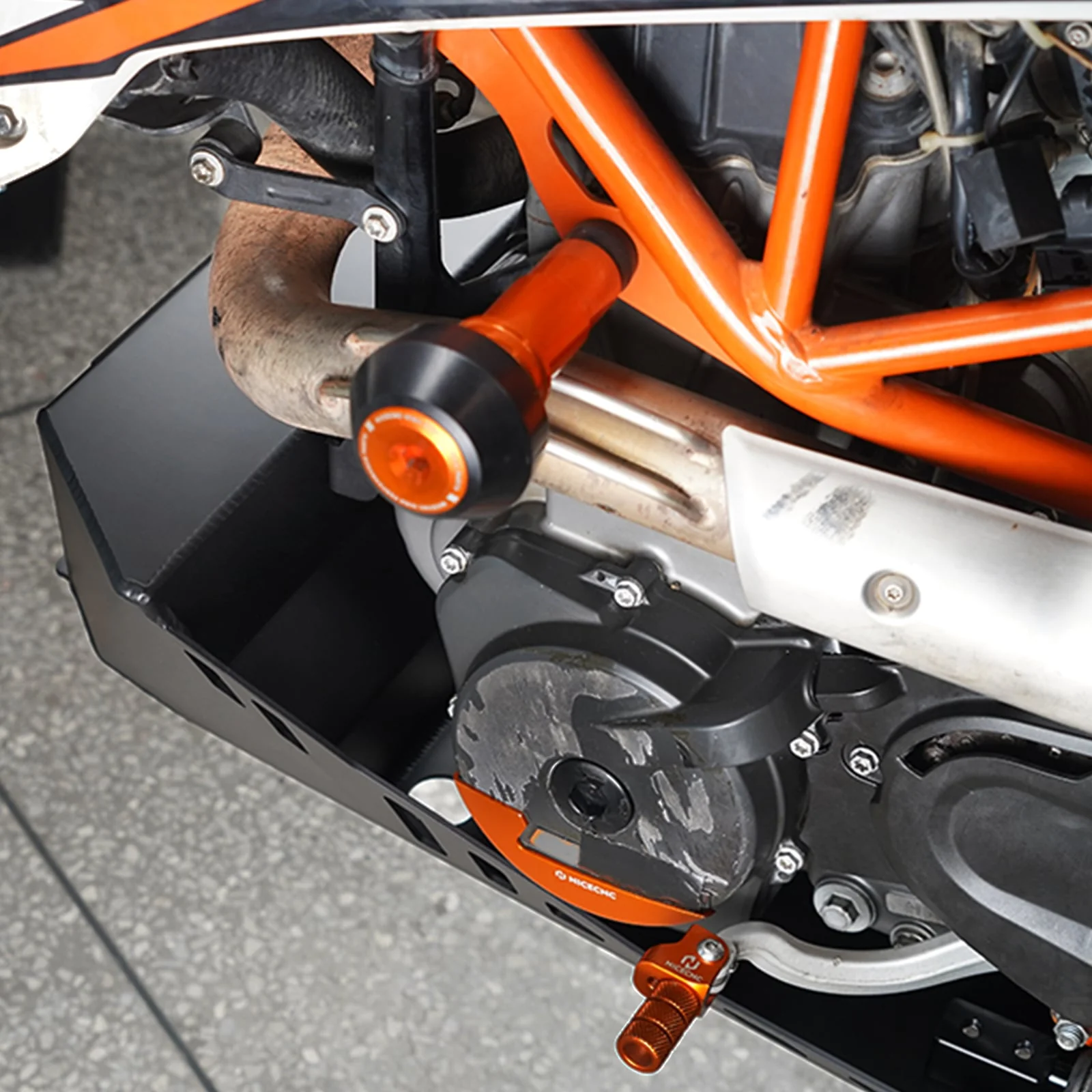 Skid Plate Engine Guard w/Built-in Toolbox For KTM 690 Enduro SMC R 2008-2025 - Image 12
