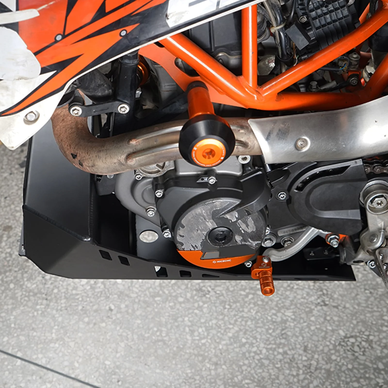 Skid Plate Engine Guard w/Built-in Toolbox For KTM 690 Enduro SMC R 2008-2025 - Image 4