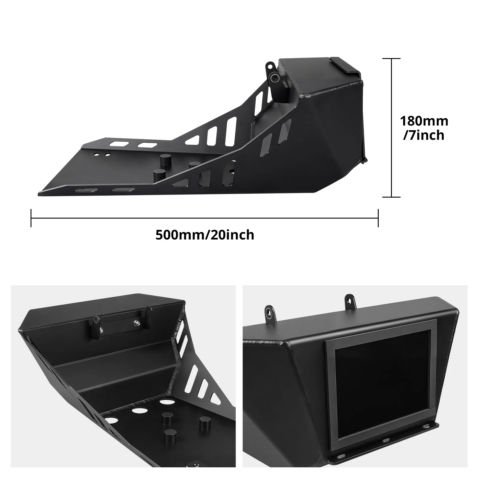 Skid Plate Engine Guard w/Built-in Toolbox For KTM 690 Enduro SMC R 2008-2025 - Image 6