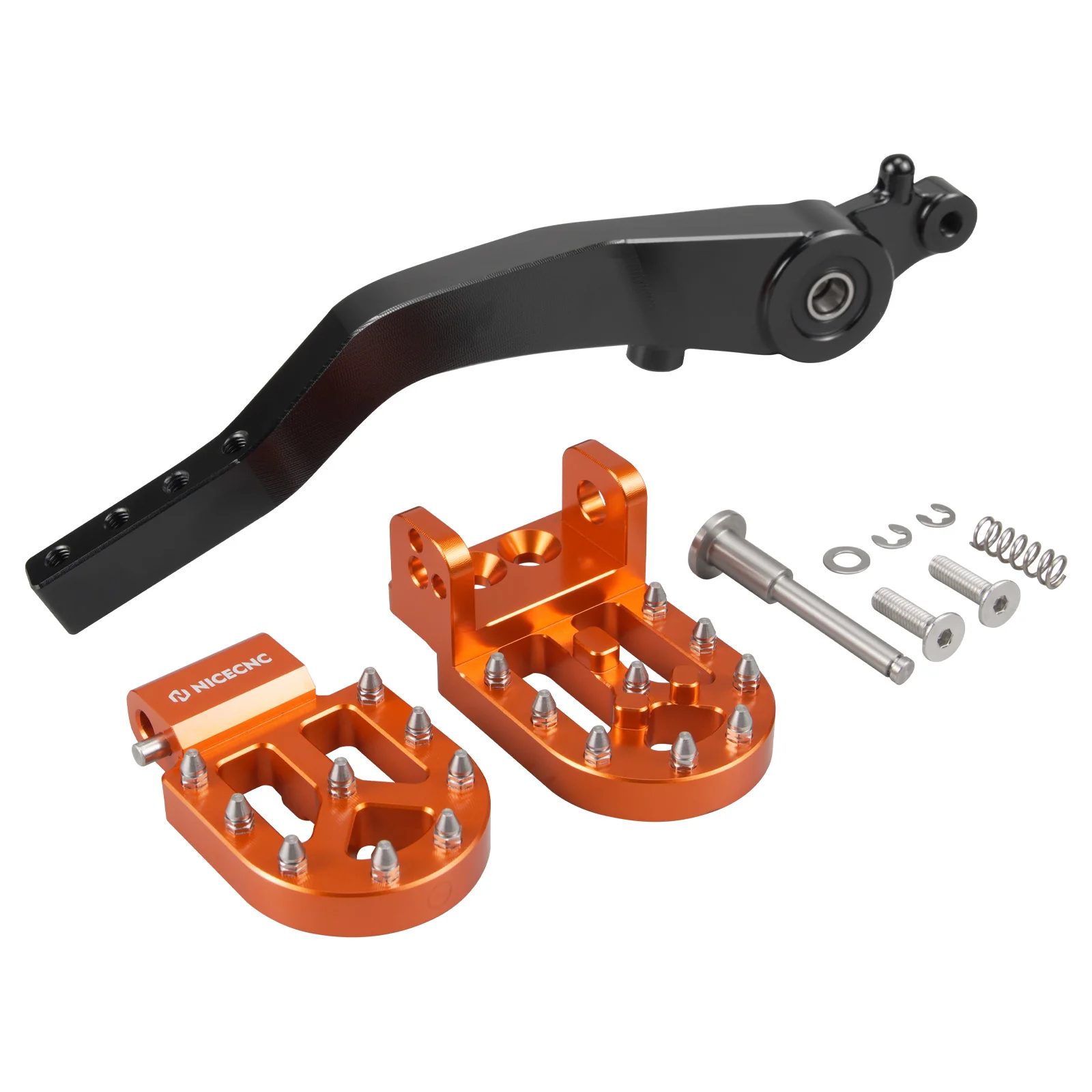 Adjustable Shift Lever + Dual Pedal Rear Brake Pedal Assly For KTM 790 890 Adventure R - Image 4