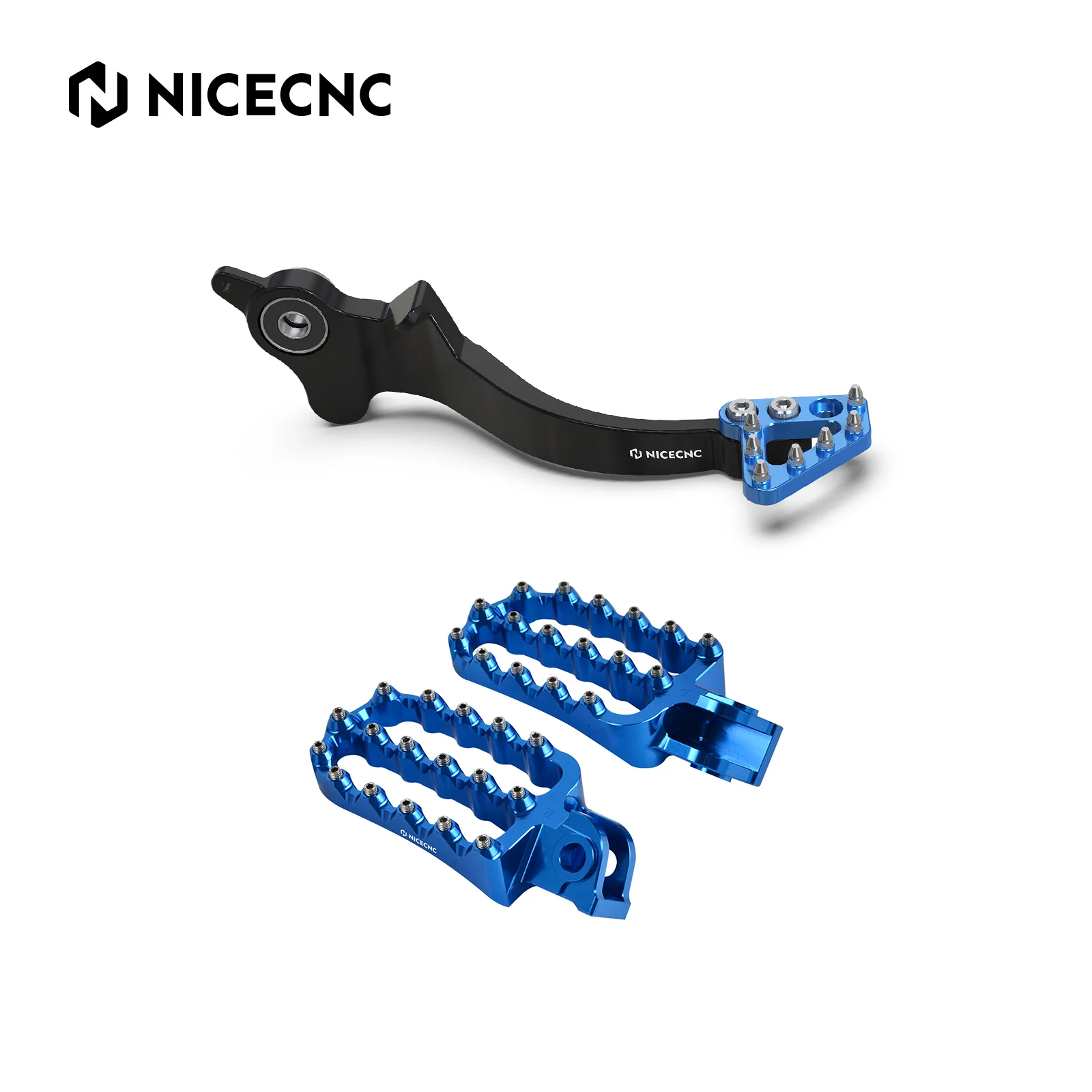 Rear Brake Pedal Lever + Enlarged Foot Pegs For KTM 690 Enduro SMC R 2011-2018 - Image 19
