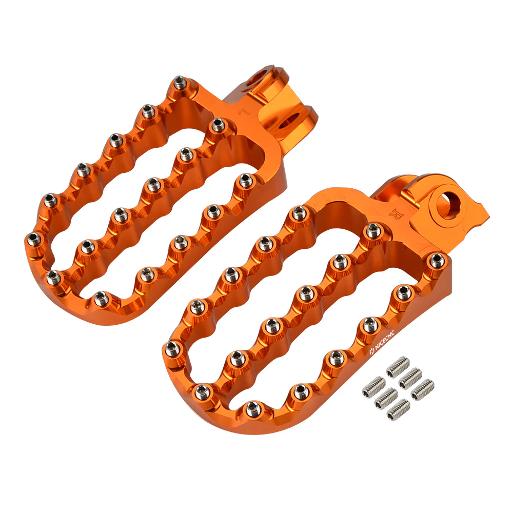 Rear Brake Pedal Lever + Enlarged Foot Pegs For KTM 690 Enduro SMC R 2011-2018 - Image 8