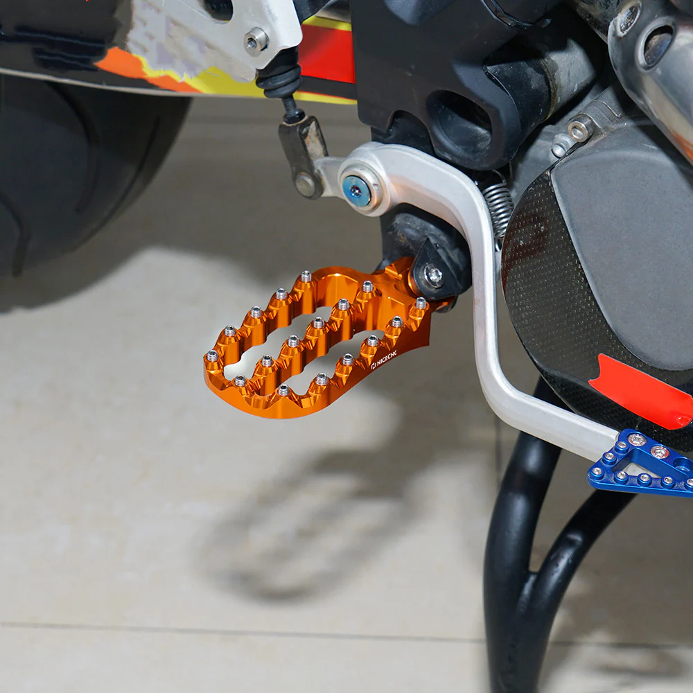 Rear Brake Pedal Lever + Enlarged Foot Pegs For KTM 690 Enduro SMC R 2011-2018 - Image 9