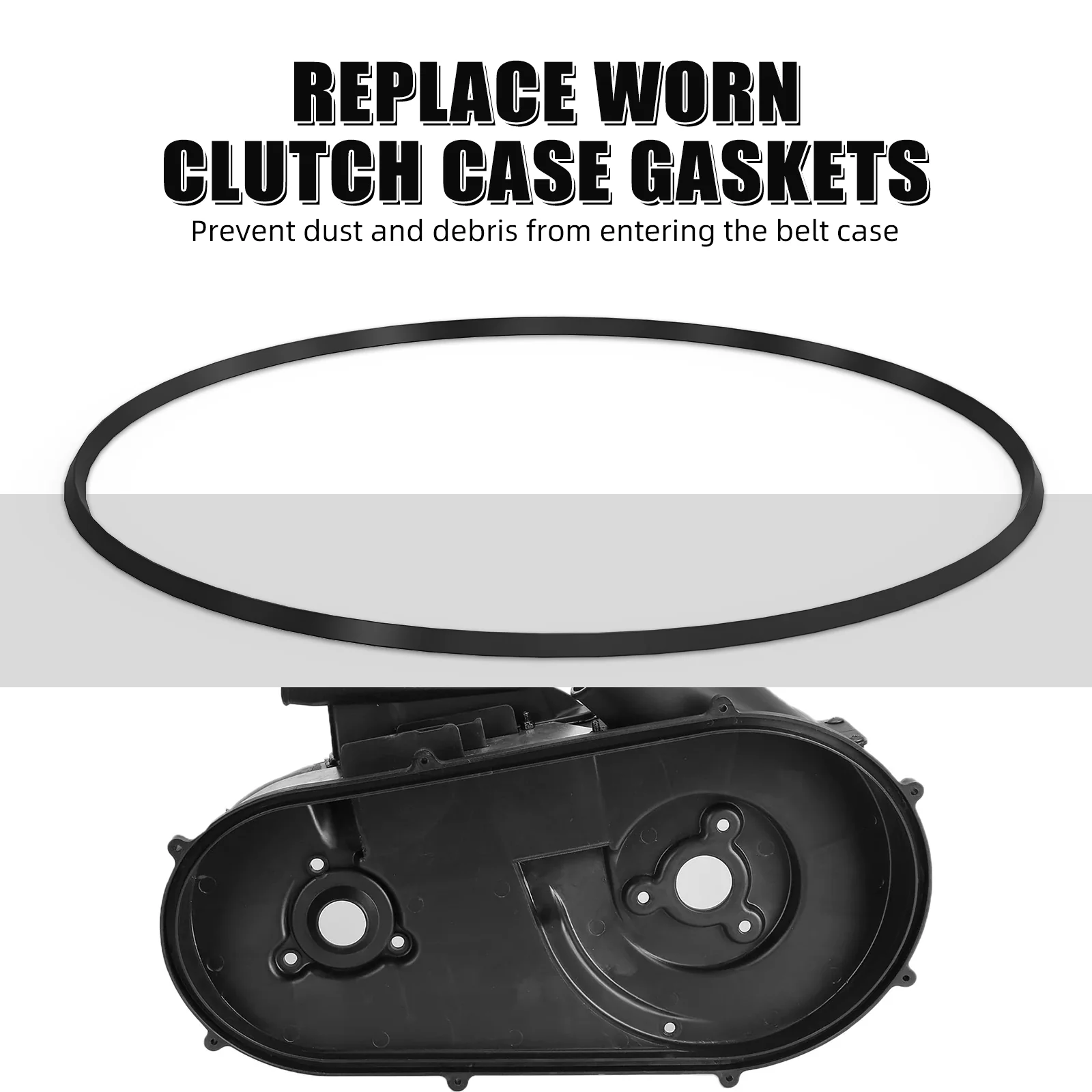 Clutch Cover Gasket + Bolts + Phillips Screwdriver For Polaris Ranger General XP 4 1000 - Image 3