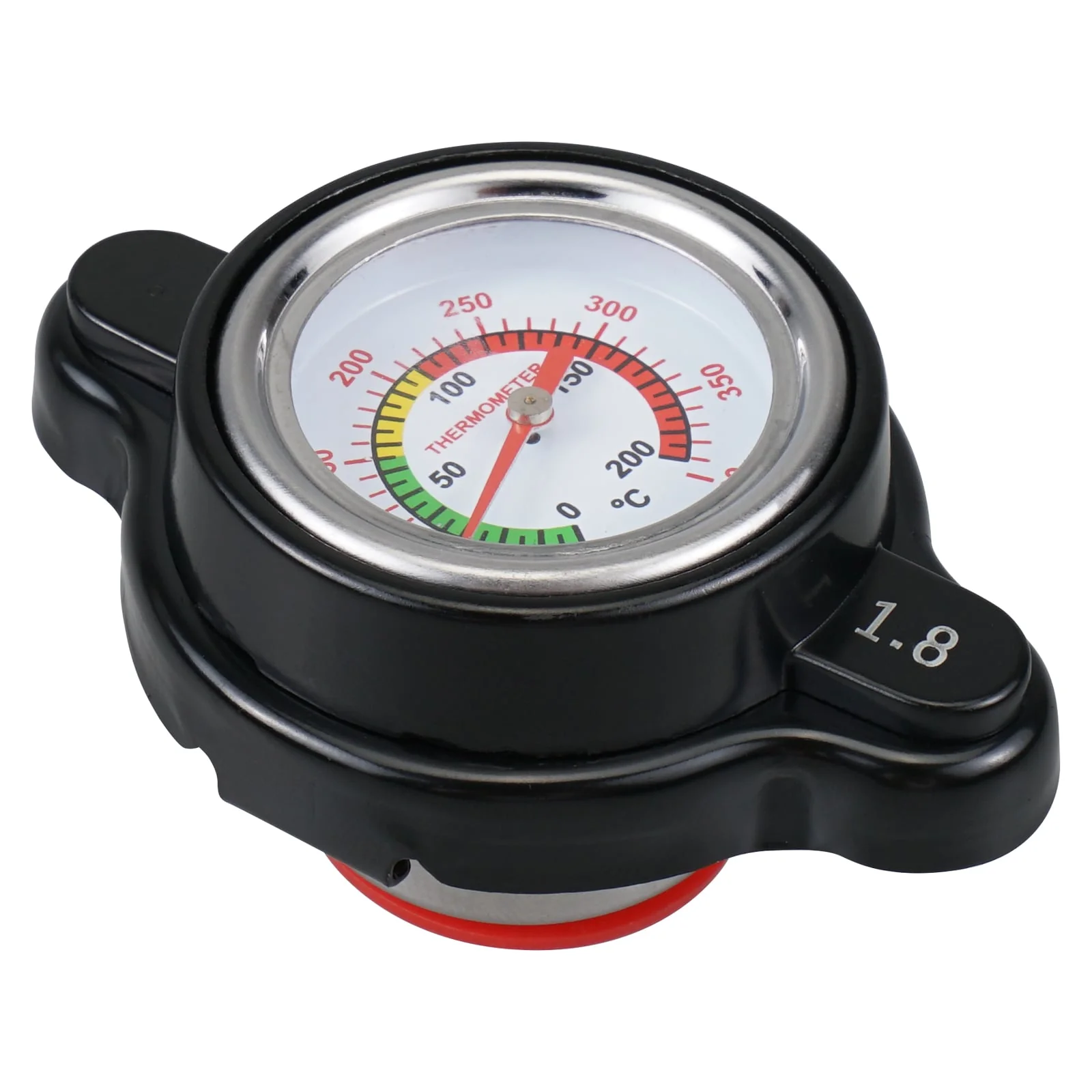 ATV Radiator Cap w/Thermometer For Yamaha Raptor Kodiak 700 YFZ450R YXZ1000R